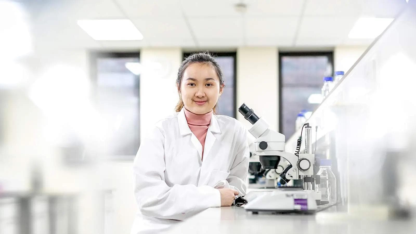 person smiling - How To Study for Biology