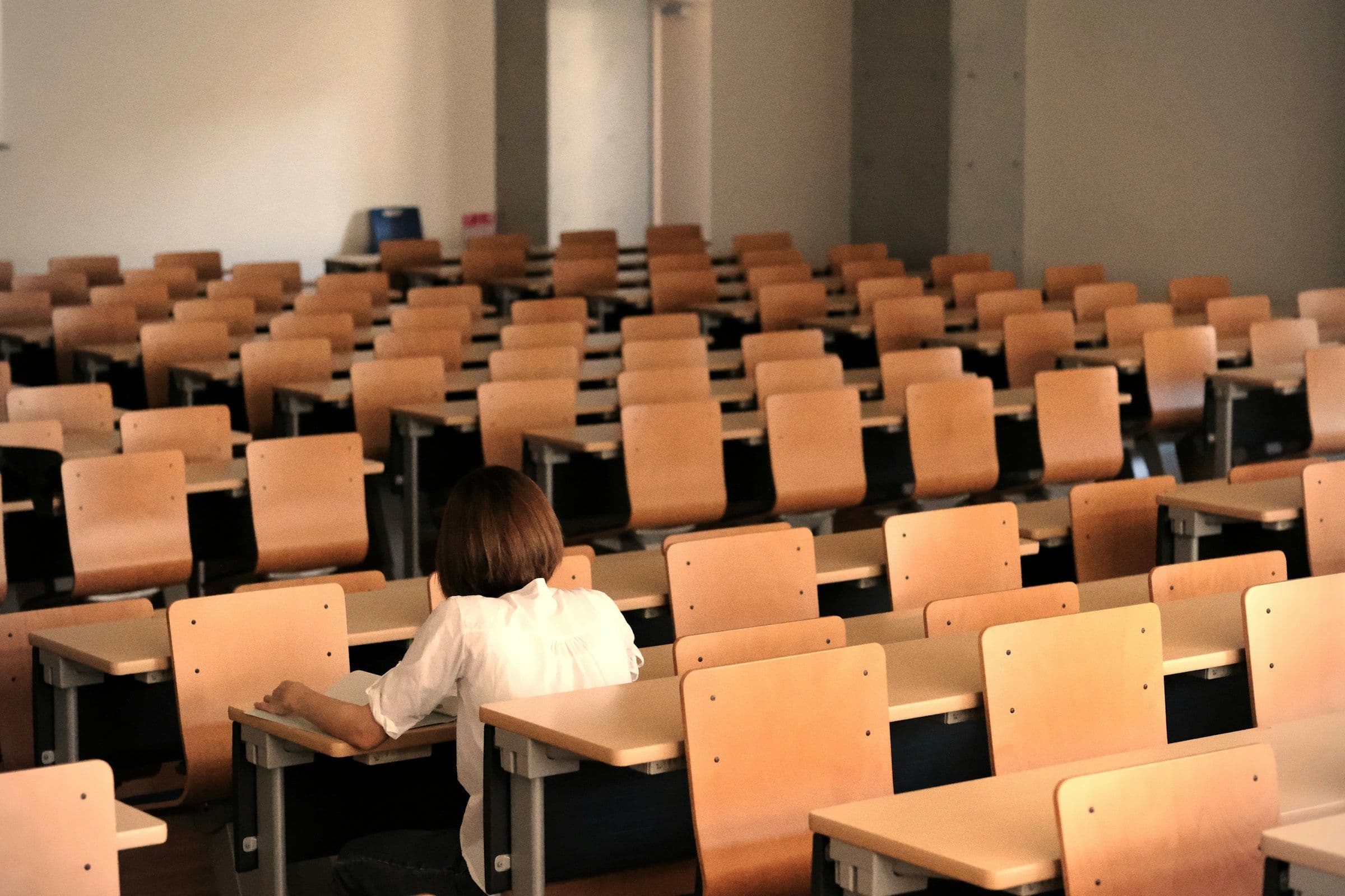 Person Sitting in Class - Why Am I So Bad at Math