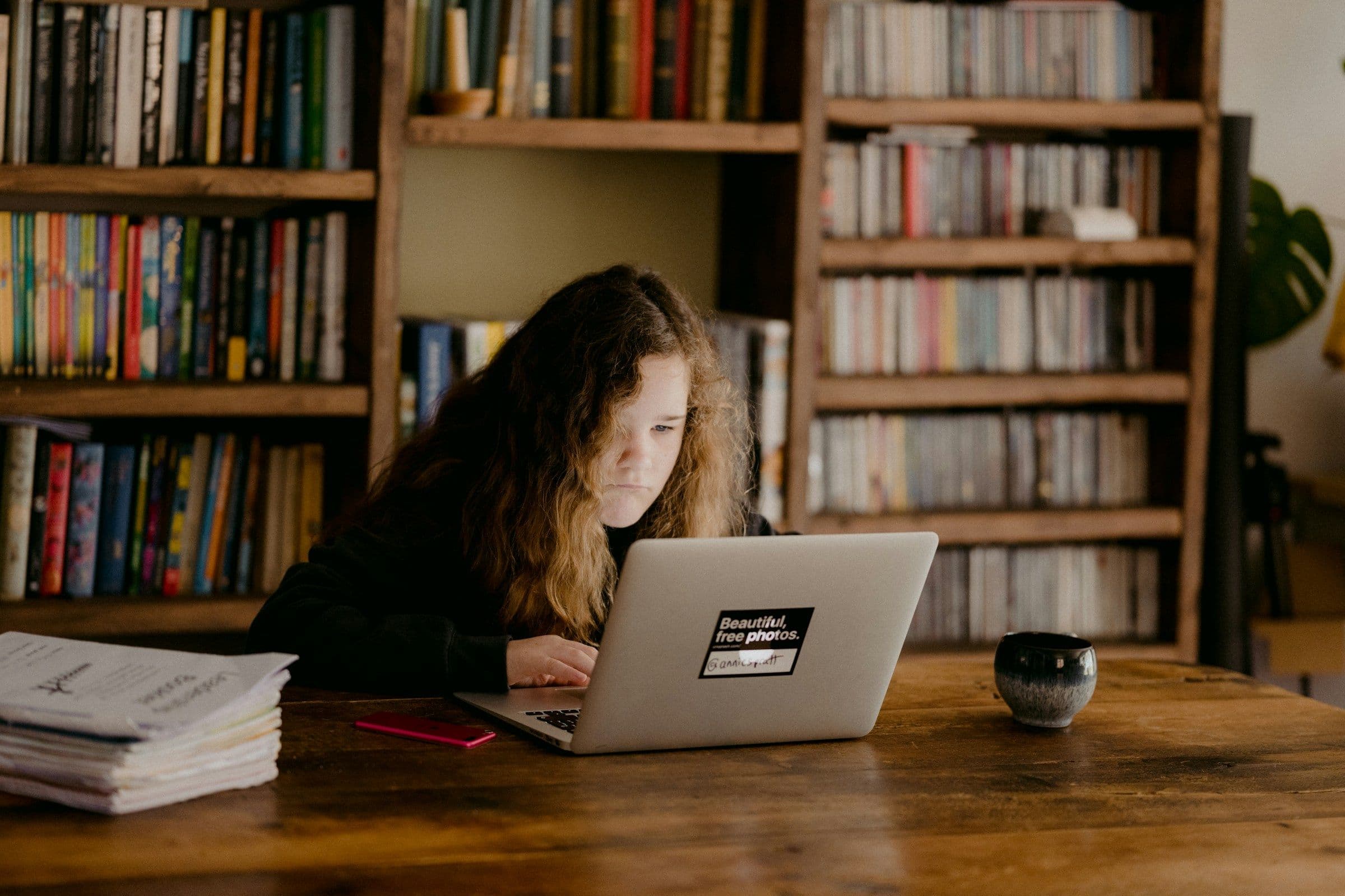 Girl studying - Study Tips For Teens