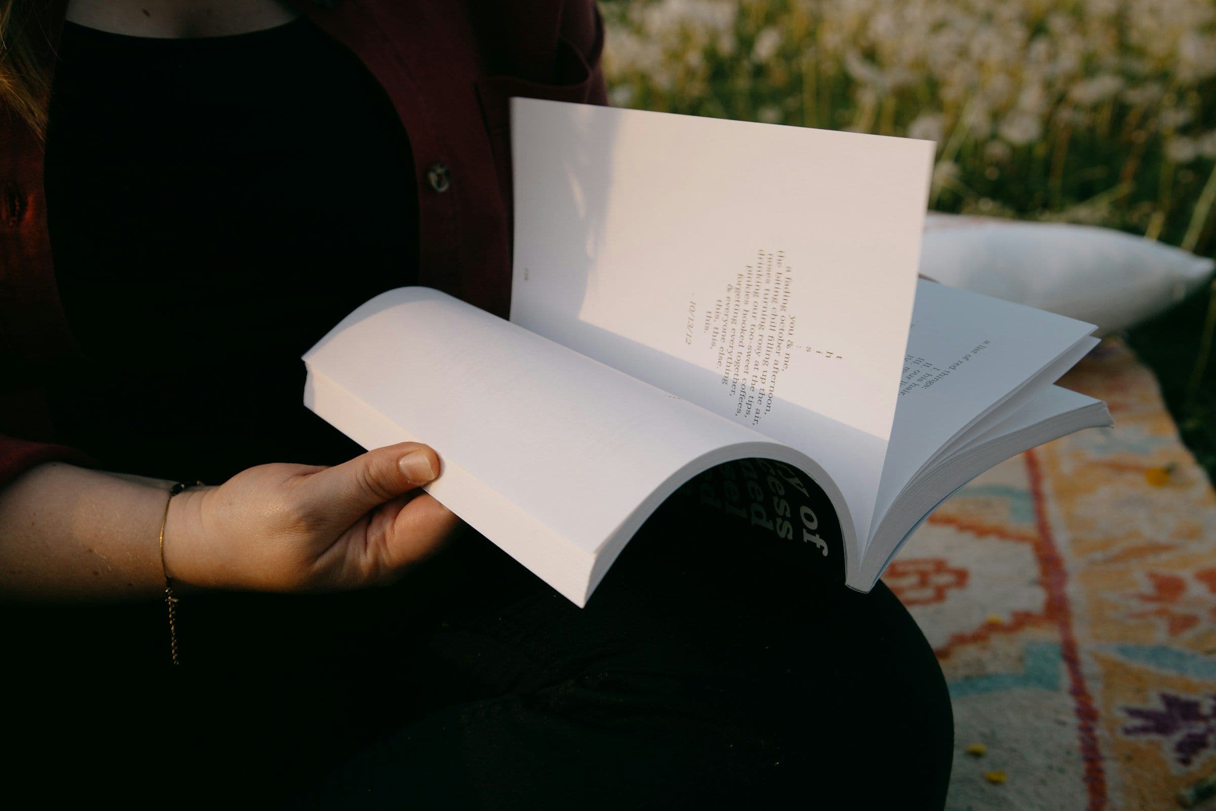 Person Reading - Best Way to Memorize Flashcards