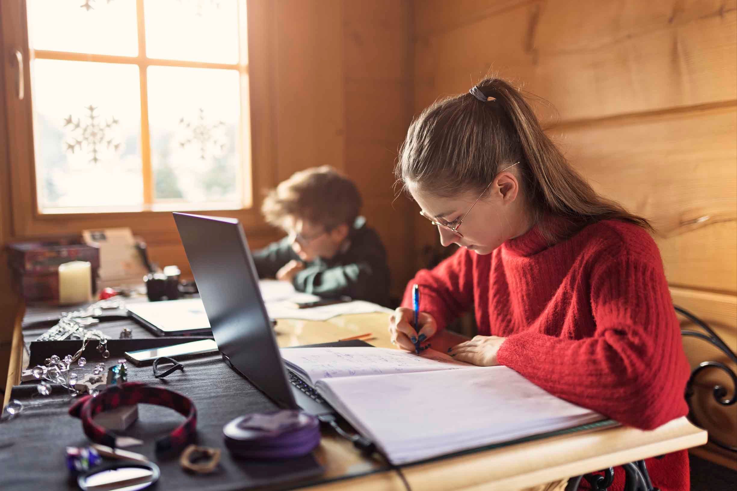 Person with a friend - How To Pass the Social Studies GED Test
