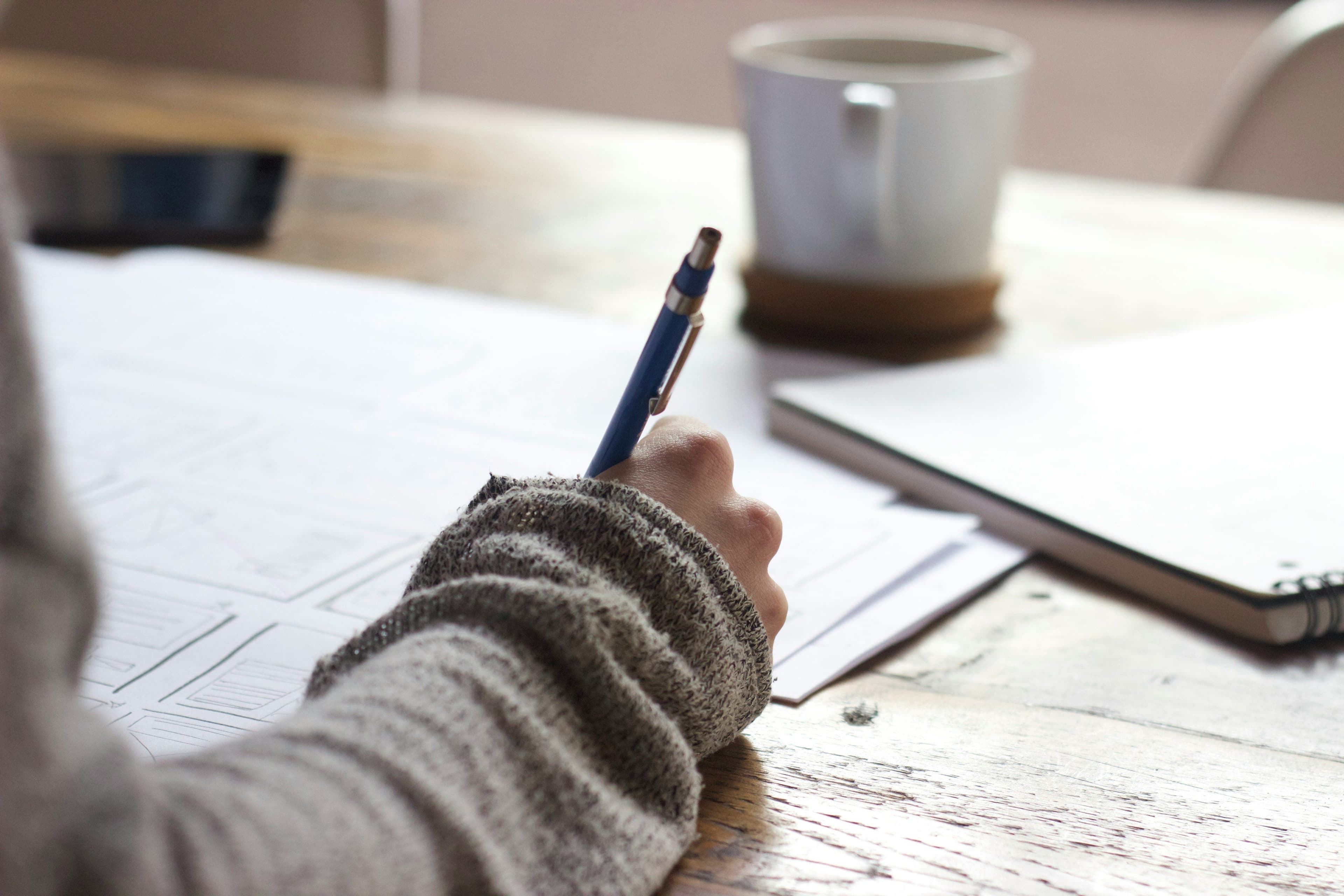 person writing - How To Study For History