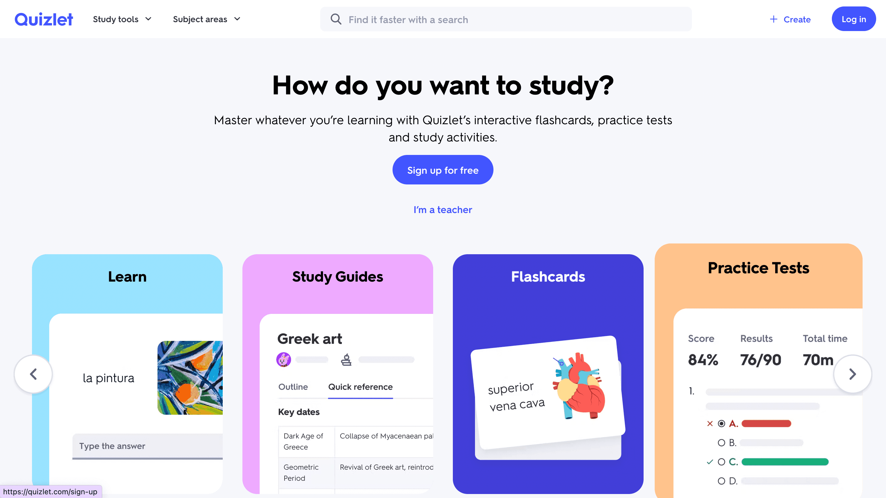 Quizlet - Quizizz vs. Quizlet