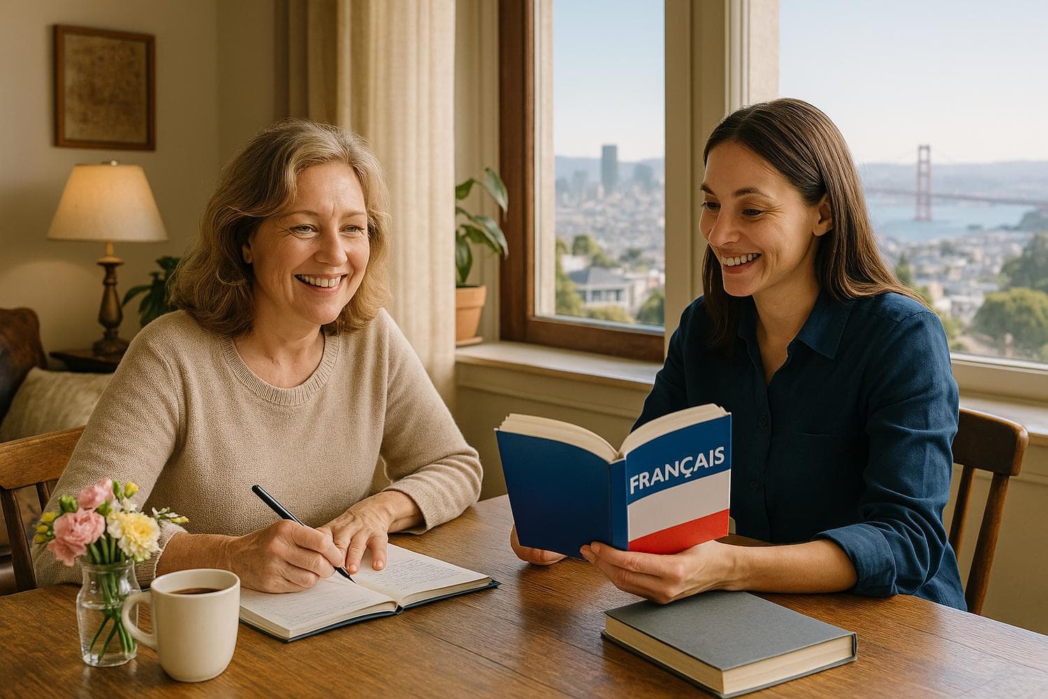 person with a book - How To Speak French For Beginners