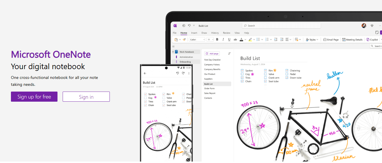 Tools - Best Free Note Taking App for iPad