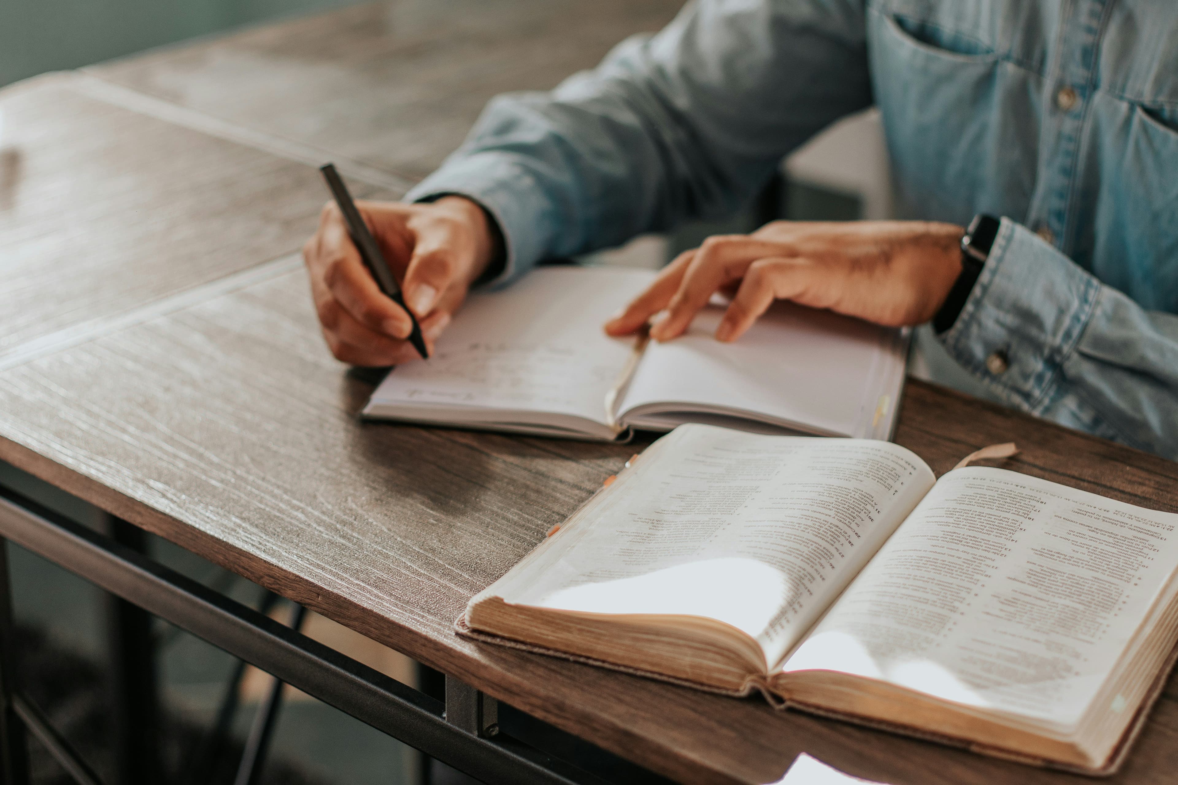 person writing - How To Study For History