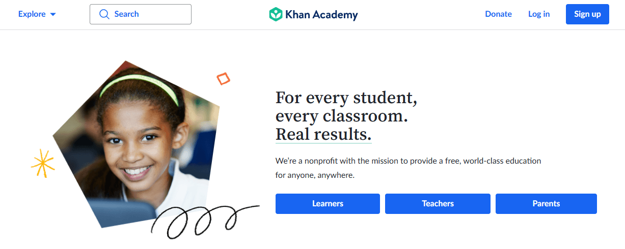 Khan Academy - Best AI for Homework
